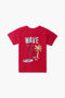 Boys Branded Graphic T-Shirt - Red