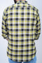 Men Casual Check Shirt MCS23-25 - Yellow