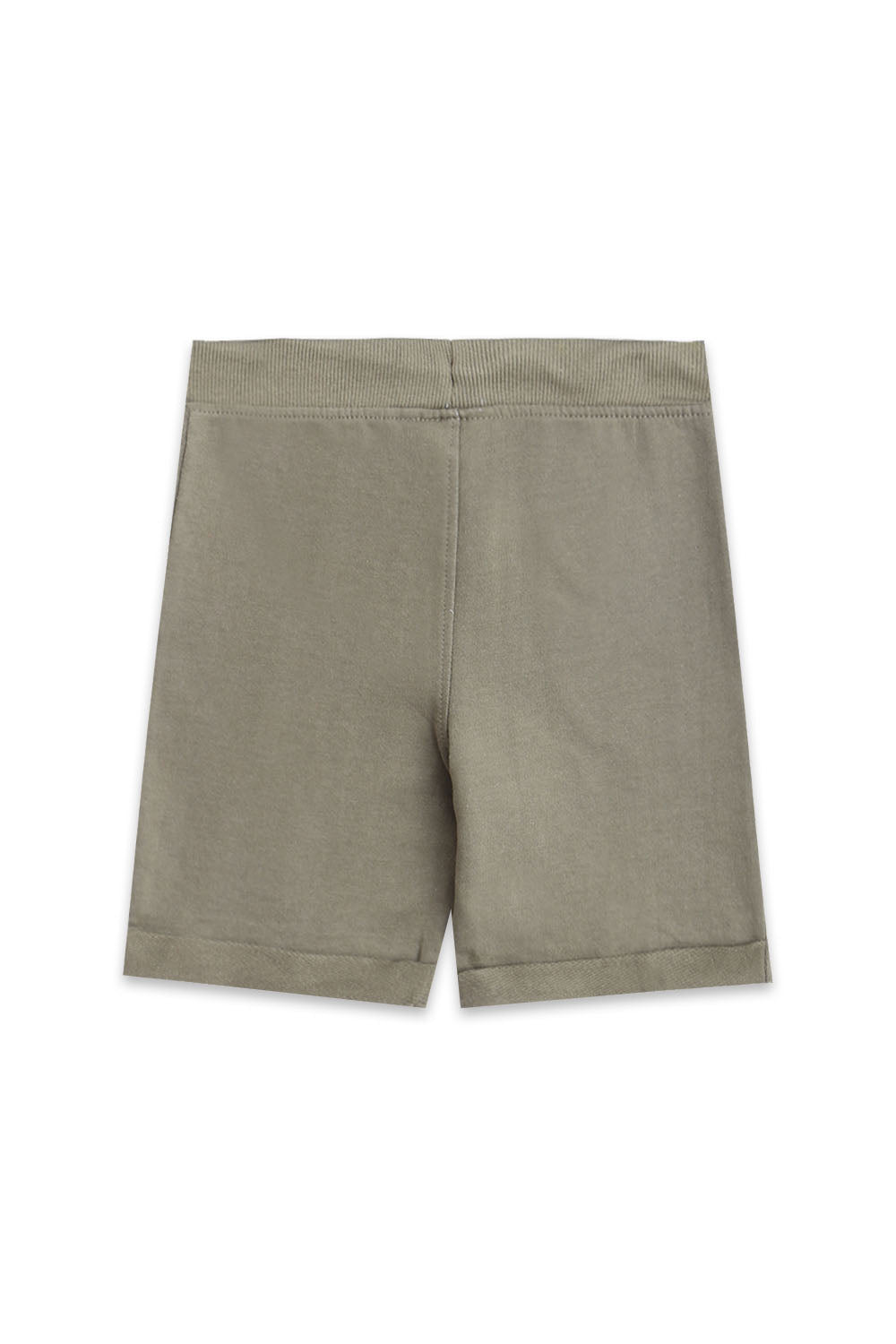 Boy Identic Graphic Short - Olive