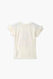 Girls Branded Graphic T-Shirt - Off white