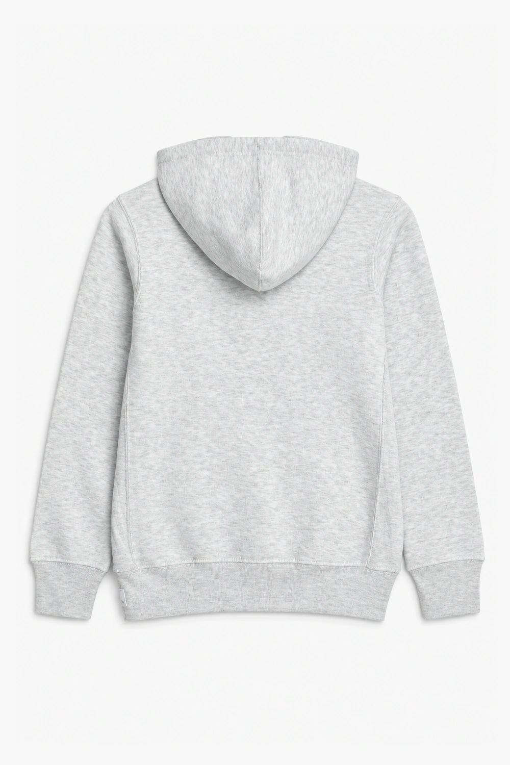 Women Branded  EMB Pull Over Hoodie - Grey