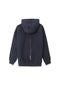 Boys Branded Graphic Hoodie Sweatshirt - Navy