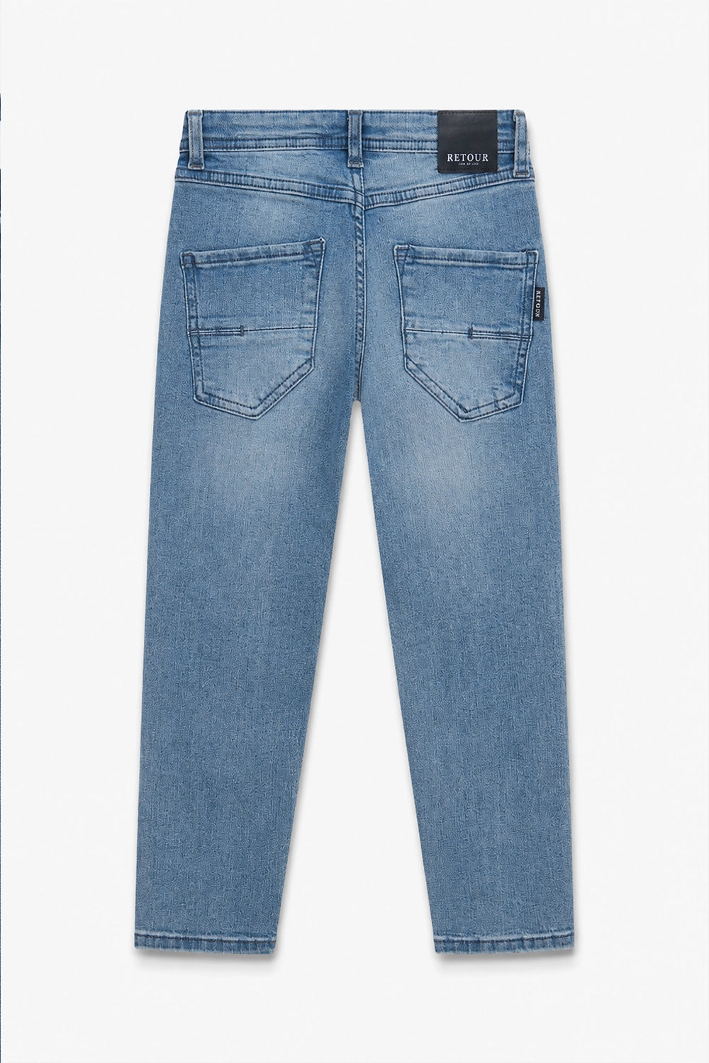 Boy Branded Straight fit Denim Pant - M/BLUE