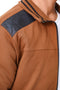 Men Exst Zipper Mockneck MZPPR12 - Brown