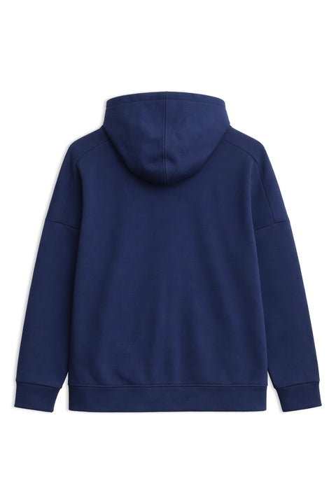 Men Branded Zipper Hoodie 223590 - Navy Blue