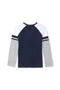 Boy Branded Raglan Tee F/S - Navy