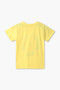 Girls Branded Graphic T-Shirt - Yellow