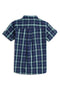 Boys Band Collar Shirt IMBCS#03 - Navy & Green