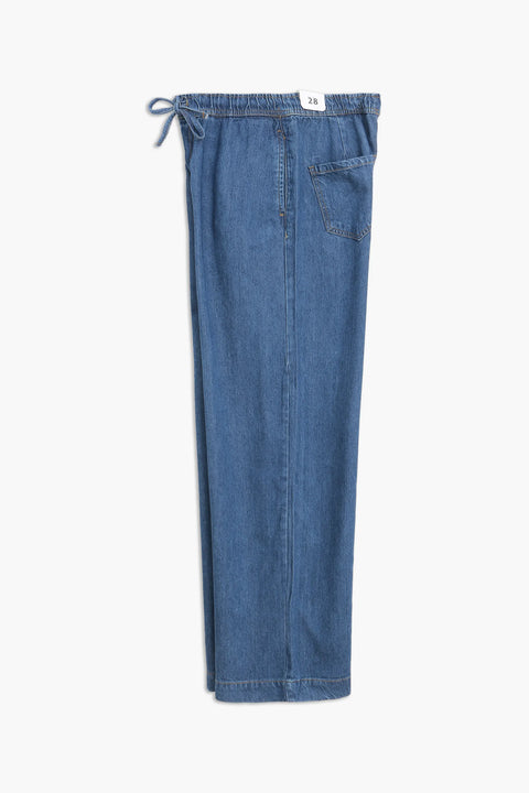 Wide Leg Denim Pant