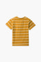 Boys Branded Linings T-Shirt - Mustard