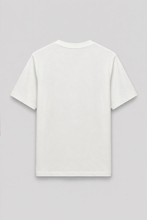 Men Branded Graphic T-Shirt - Off White