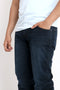 Man Petrol Denim Jeans - D/Blue