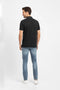 Men Branded Polo - Black
