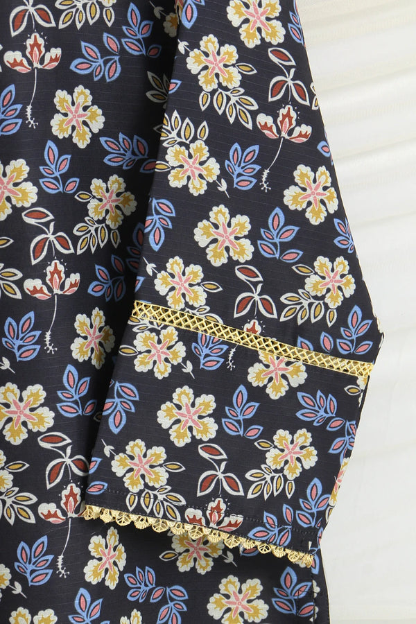 PRINTED SLUB SHIRT