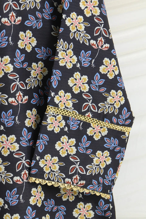 PRINTED SLUB SHIRT