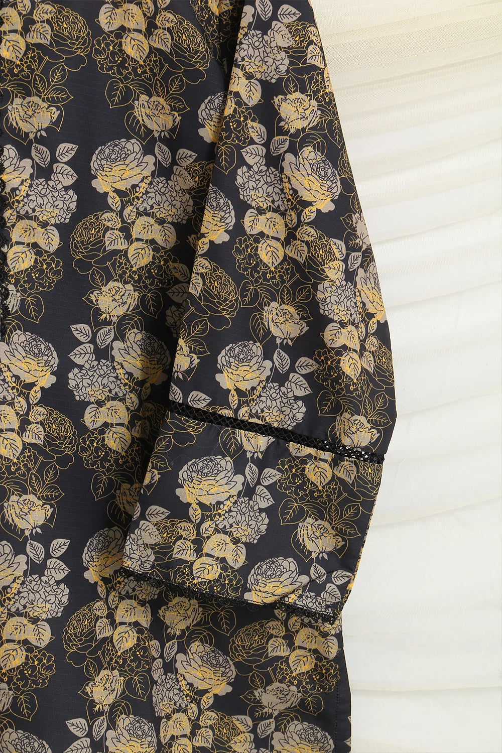 PRINTED SLUB SHIRT