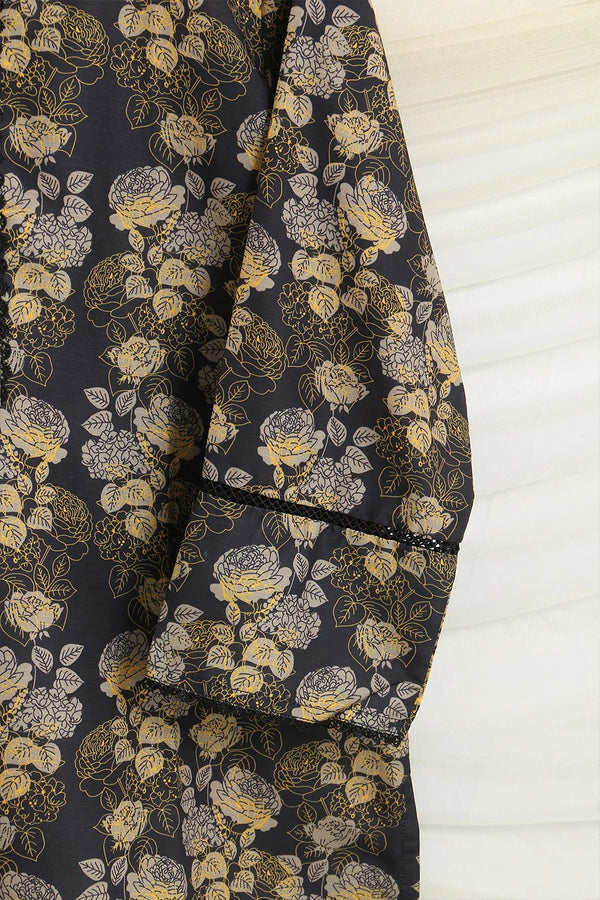 PRINTED SLUB SHIRT