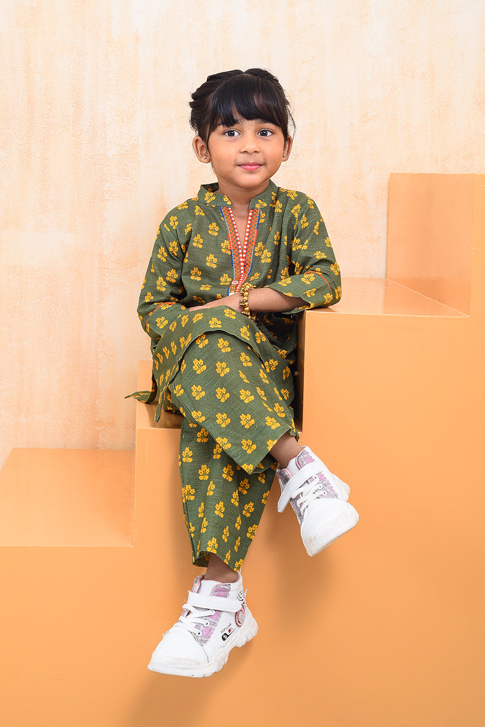 2 PIECE PRINTED KHADDAR SUIT