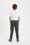 Boys Branded Fleece Trouser - D/Grey