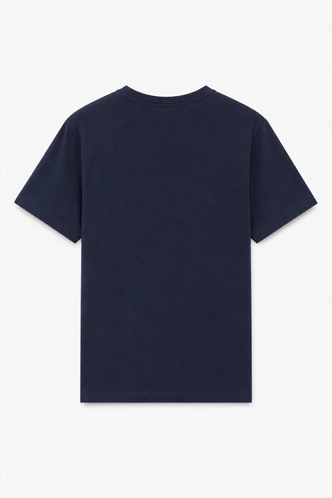 Men Branded Graphic T-Shirt - D/Blue