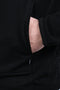 Men V-Knotch Sweatshirt MS08 - Black