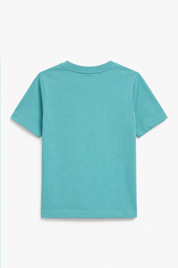 Boys Branded Graphic T-Shirt - Green