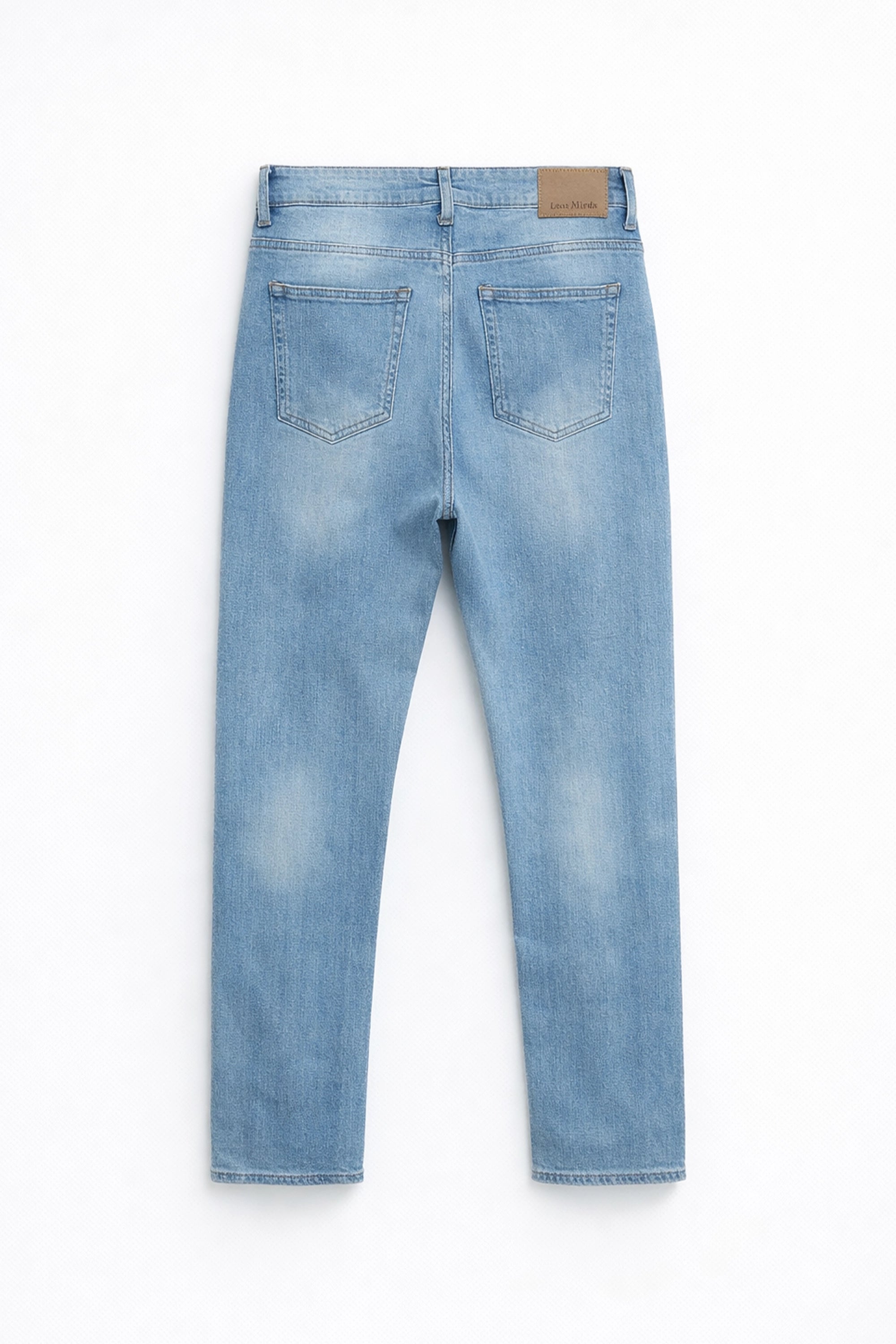 Men Branded Denim Jeans - L/Blue