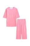 Women Graphic Loungewear Suit WLS24#03 - Pink