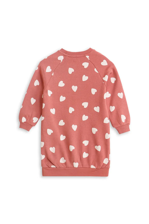 Girls Branded Graphic Sweatshirt - Tea Pink