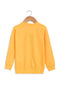 Boys Graphic V-Notch Sweatshirt BS-32- Yellow