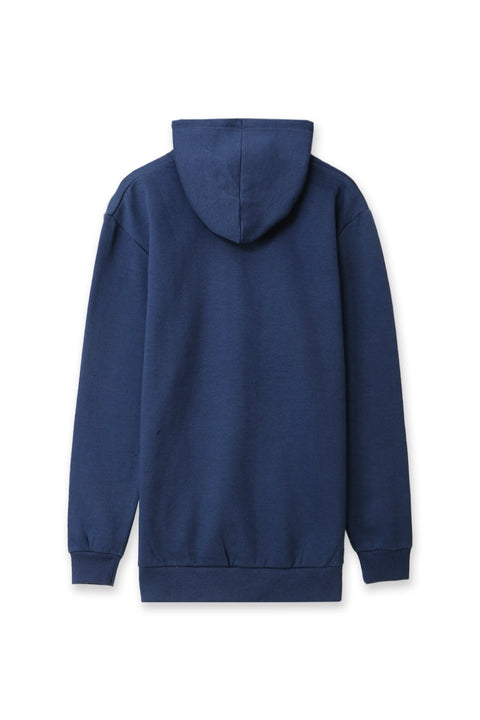 Men Branded Graphic Hoodie Sweatshirt - Blue