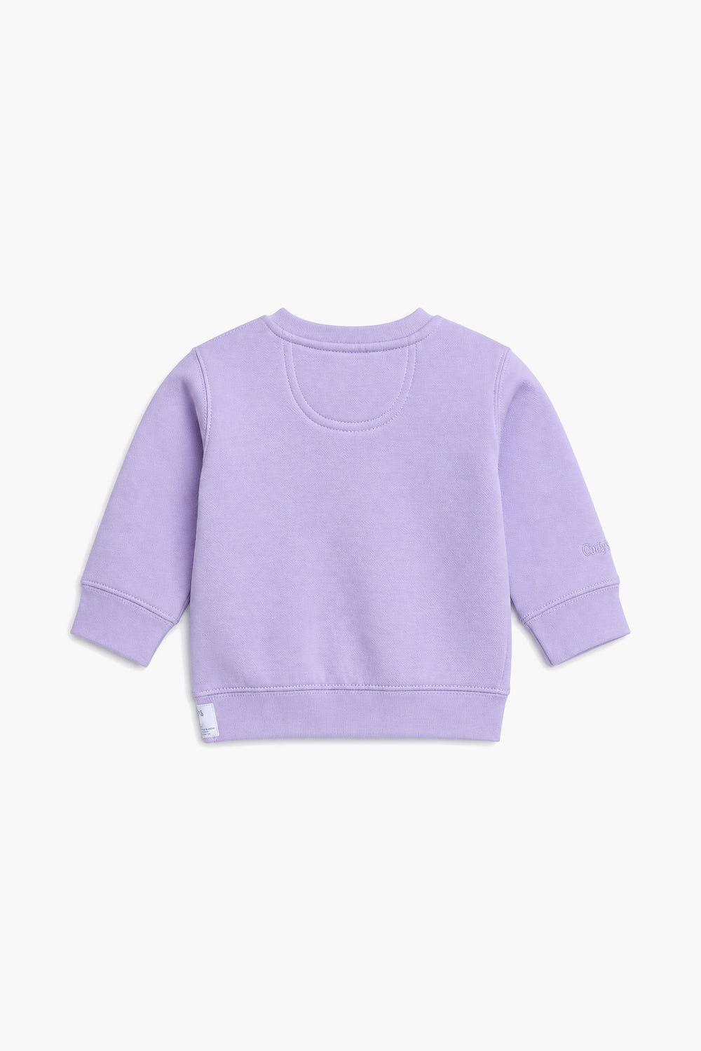 Girls Branded Graphic Sweatshirt - Purple