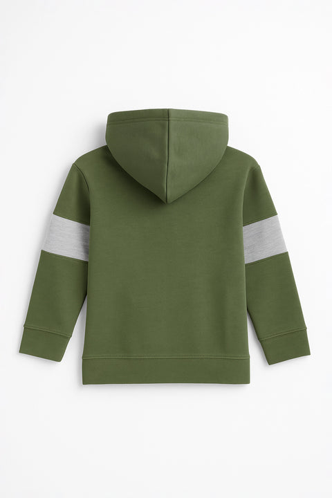 Graphic Zipper Hoodie