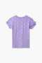 Girls Branded Graphic T-Shirt - Purple