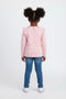 Girls Branded Graphic T-Shirt F/S - Peach
