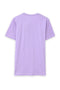 Men Premium Lycra R-neck Graphic Tee (Brand: MAX) - L/Purple