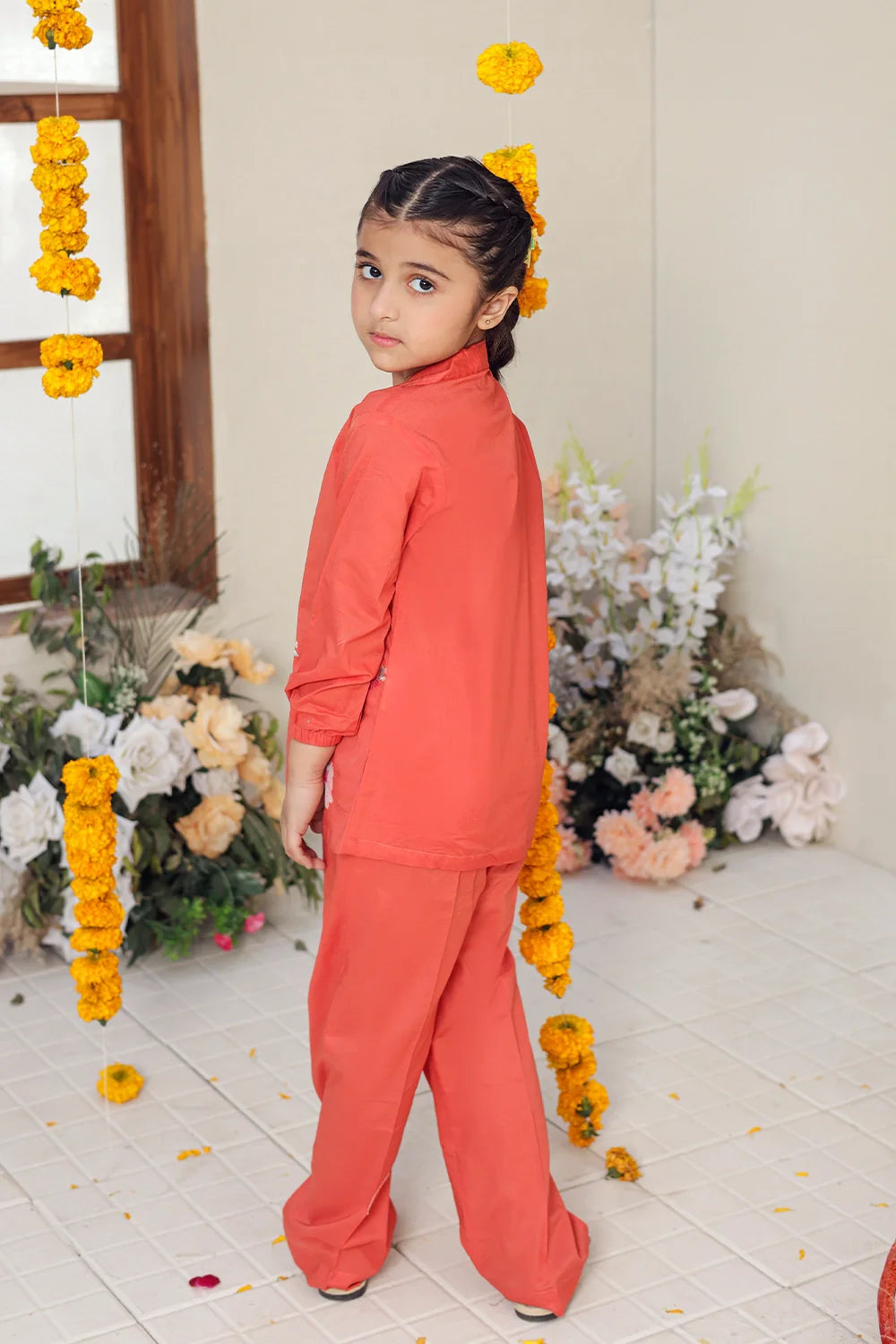 2 PIECE EMB LAWN SUIT