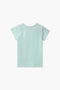 Girls Branded Graphic T-Shirt - L/Green