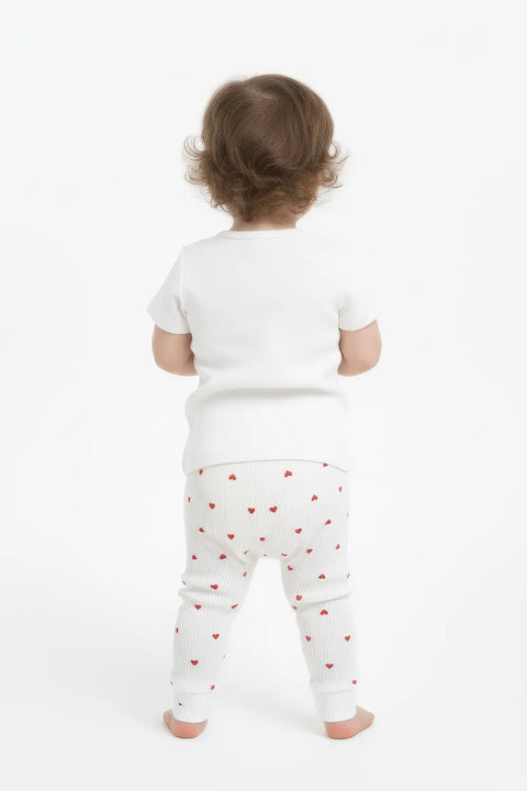Bell Branded Trouser - Offwhite