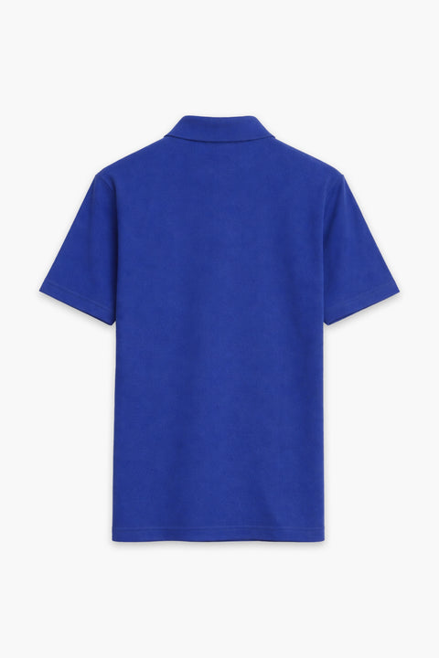 Men Branded Polo - Royal Blue