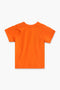 Boys Branded Graphic T-Shirt - Orange