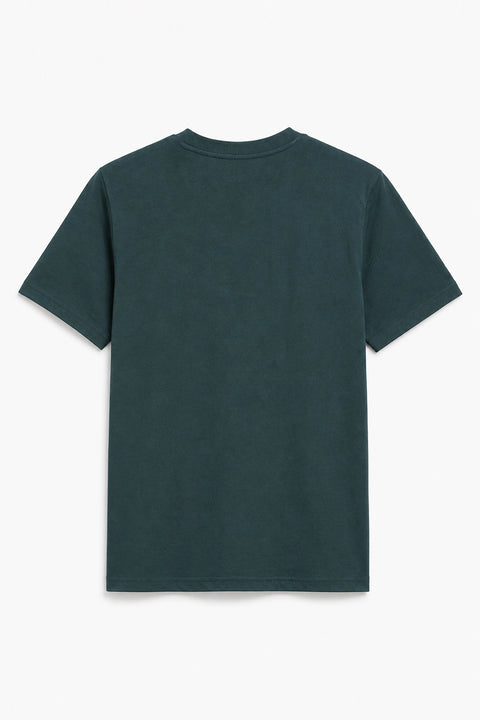 Men Branded Graphic T-Shirt - Green