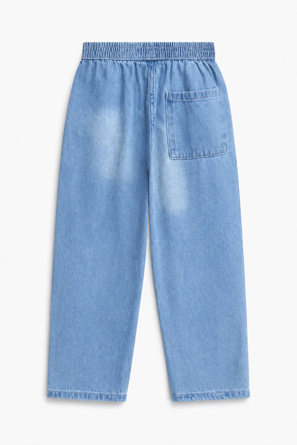 Boy Branded Straight fit Denim Pant - L/BLUE