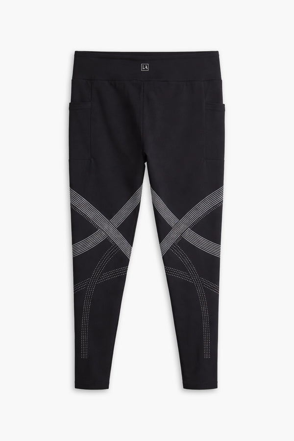 Women's Branded Legging - Black