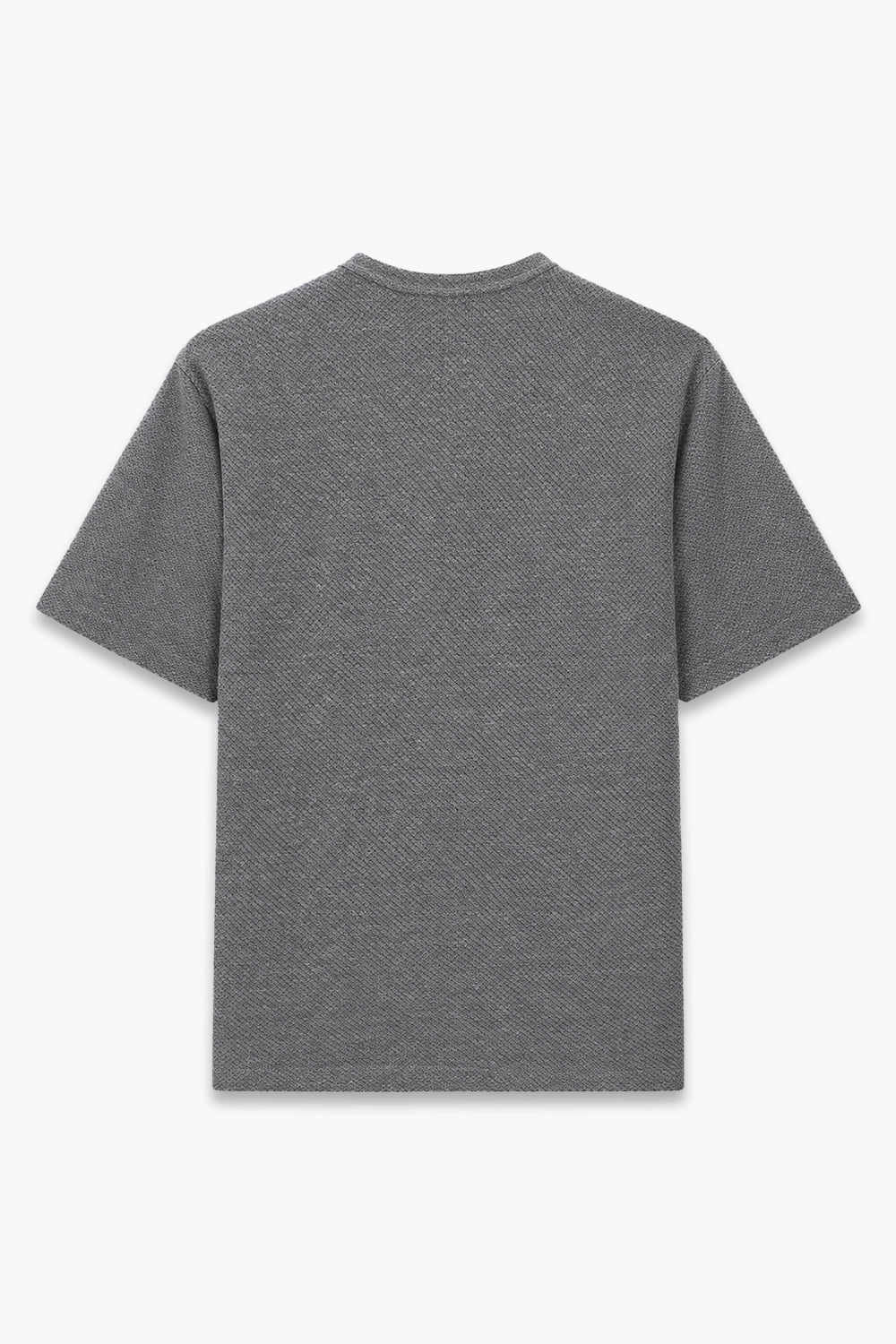 Men Branded jersay T-Shirt - Charcoal