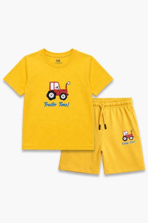 Graphic 2 Piece Short Suit