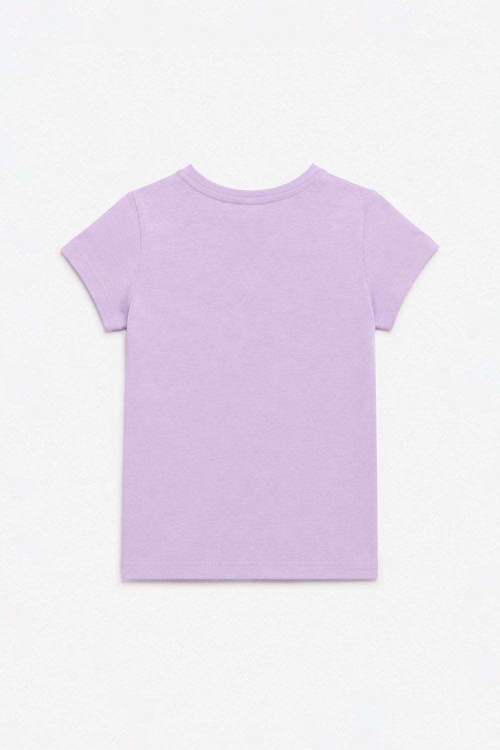 Girls Branded Graphic T-Shirt - Purple