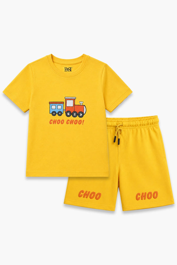 Graphic 2 Piece Short Suit
