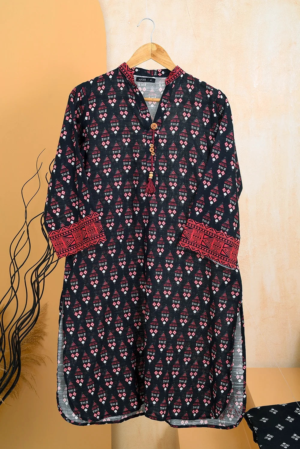 2 PIECE PRINTED KHADDAR SUIT