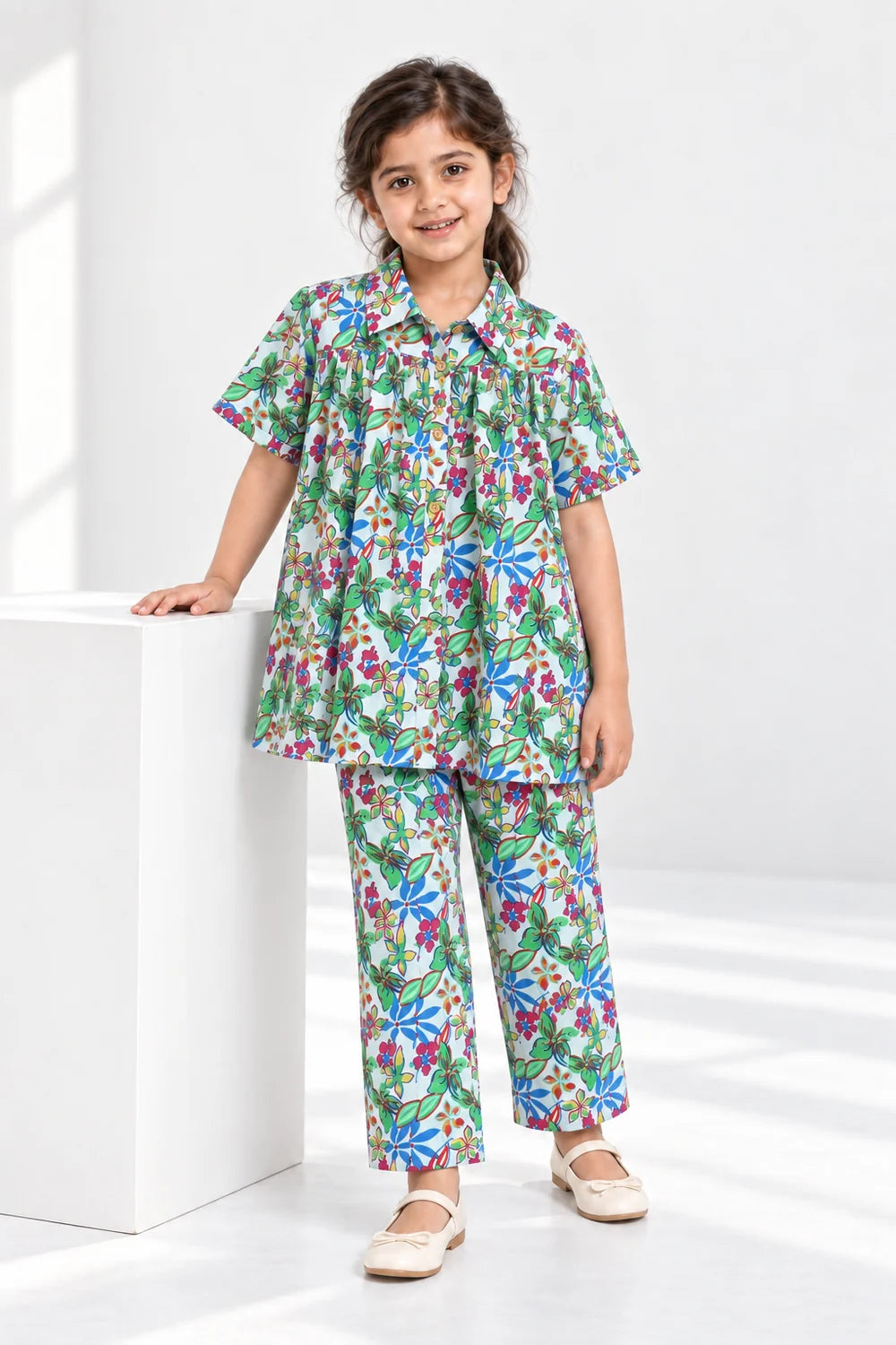 PRINTED LAWN SUIT